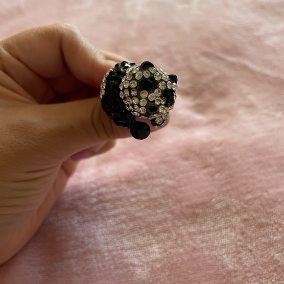 Swarovski Jewelry - Swarovski Crystal Panda Ring